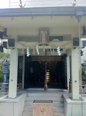 坐摩神社の本殿・本堂