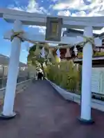 岩国白蛇神社の鳥居