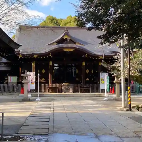 渋谷氷川神社の本殿・本堂