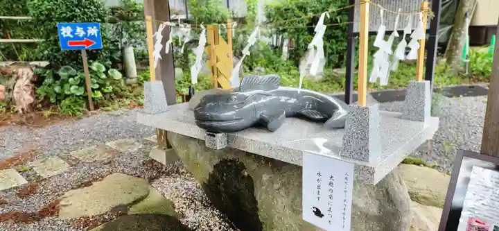 鹿島神社の手水舎