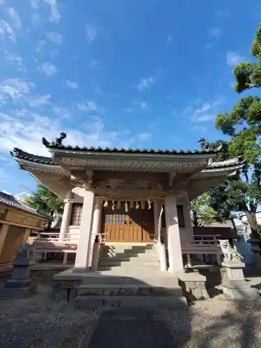 松山神社の本殿・本堂