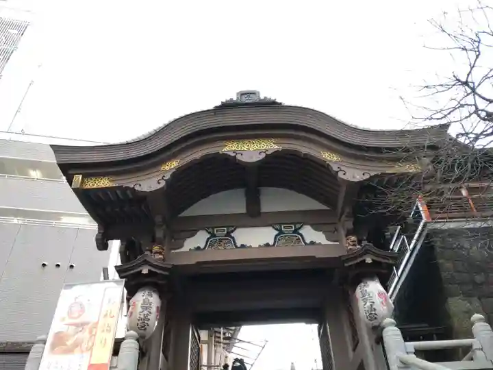 湯島天満宮の山門・神門