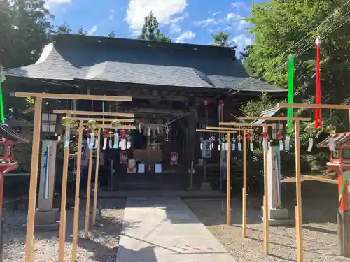 滑川神社 - 仕事と子どもの守り神(福島県)