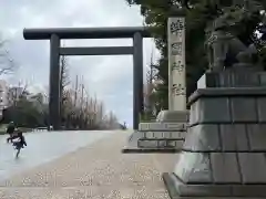 靖國神社の鳥居