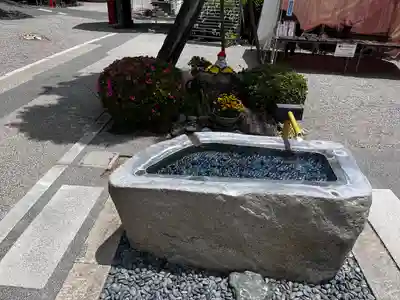 座光如来寺(元善光寺)の手水舎