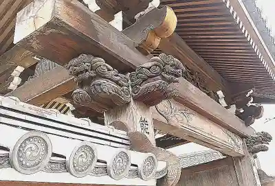 圓珠寺の山門・神門