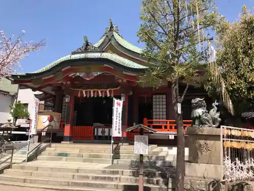 阿倍王子神社の本殿