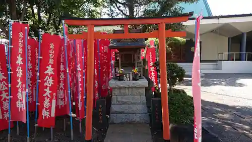 蓮華寺の鳥居