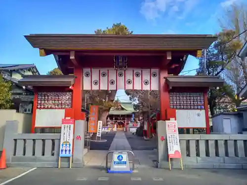 立石熊野神社の山門