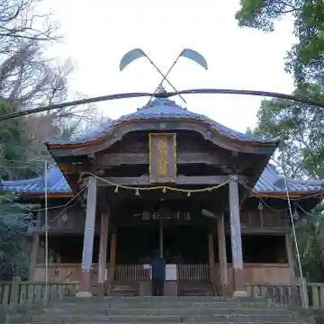 諏訪神社の本殿・本堂