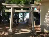 下保谷天神社の鳥居
