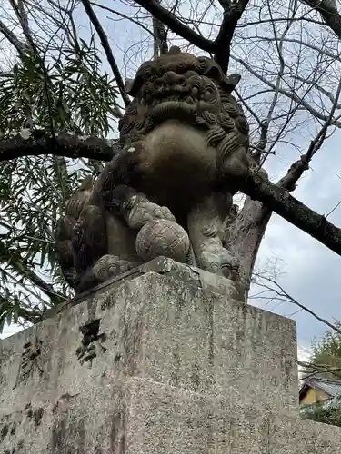 粟田神社の狛犬