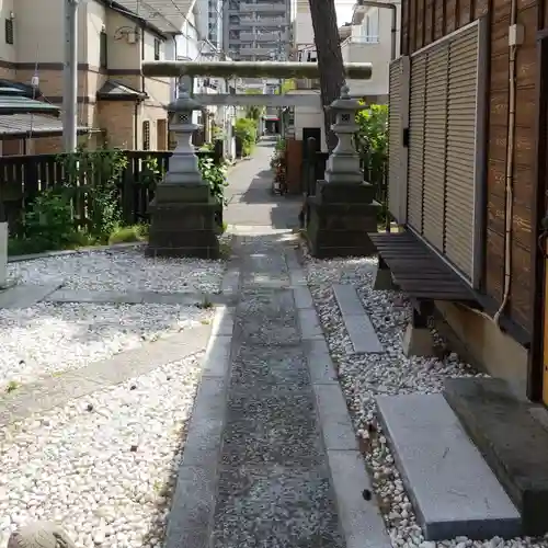 船橋東照宮の鳥居