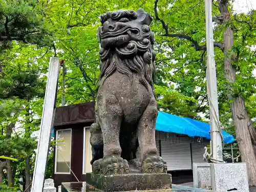 手稲神社の狛犬