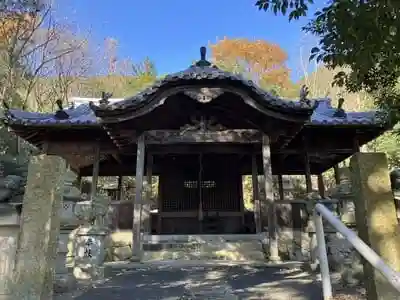 砂子荒神社の本殿