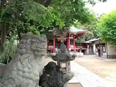 柏諏訪神社の狛犬