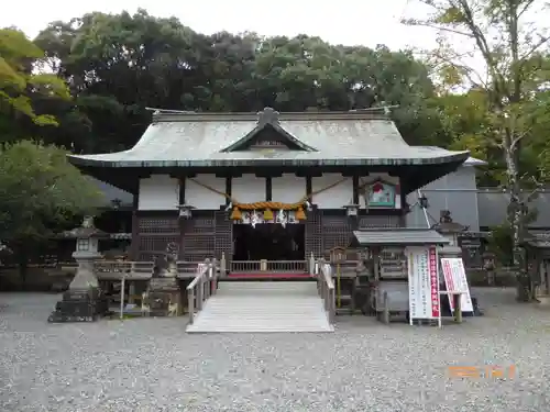闘鶏神社の本殿・本堂