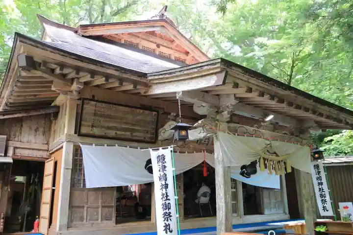 隠津島神社の本殿・本堂