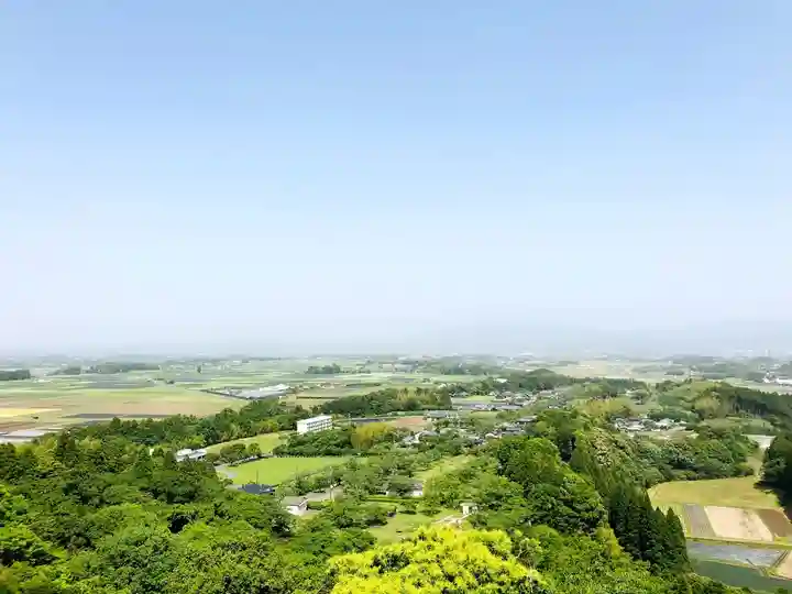 母智丘神社の景色