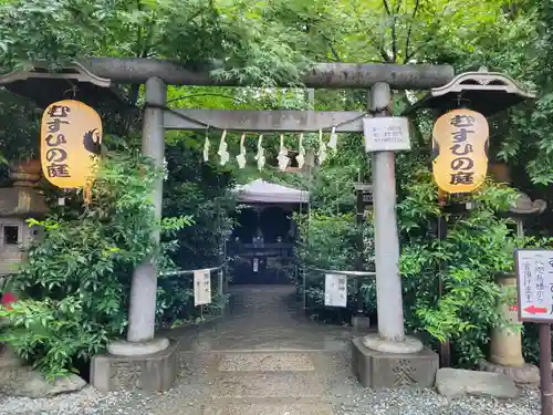 川越熊野神社の鳥居