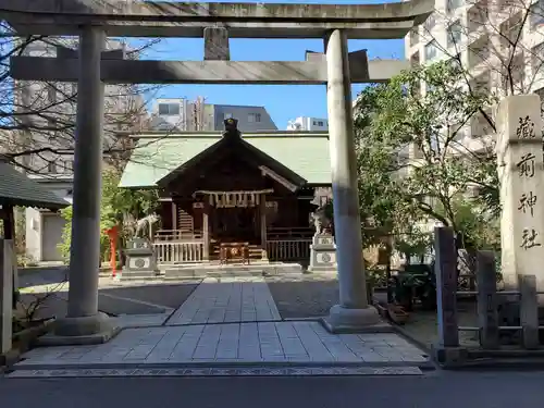 蔵前神社の鳥居