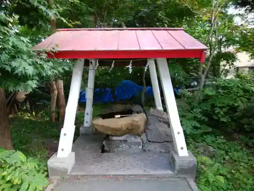 南豪神社の手水舎