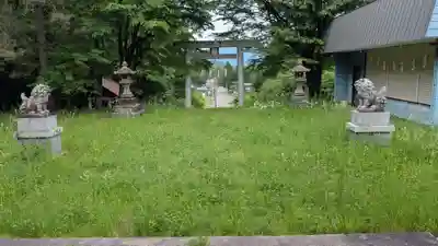 南富良野神社の庭園