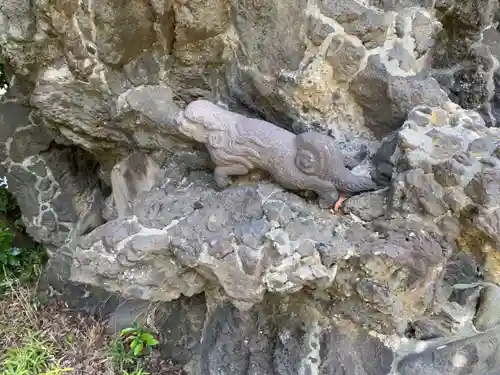 中村八幡宮の狛犬