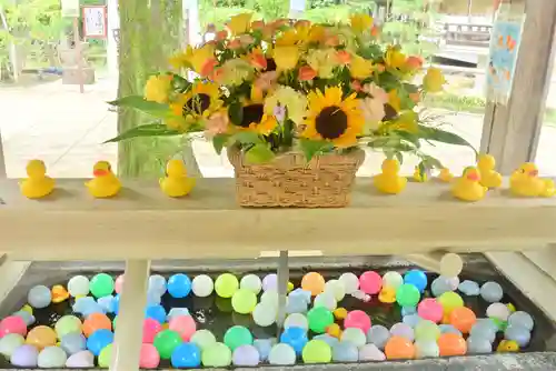 鳩森八幡神社の手水舎