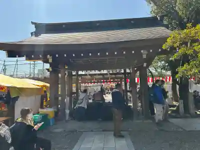 田縣神社の手水舎