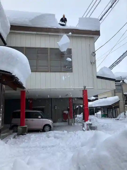 栃尾大神宮の自然