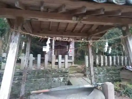 糸島市宇美八幡宮の手水舎