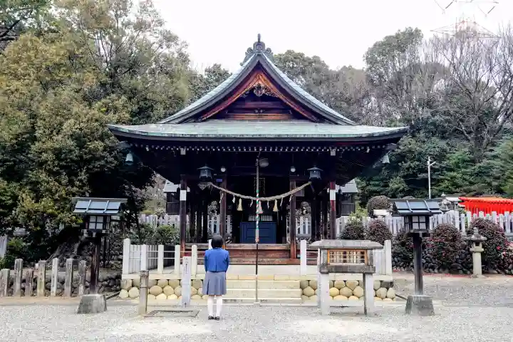 松原神社の本殿・本堂