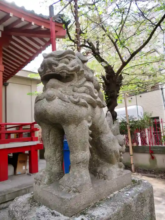 八幡神社の狛犬