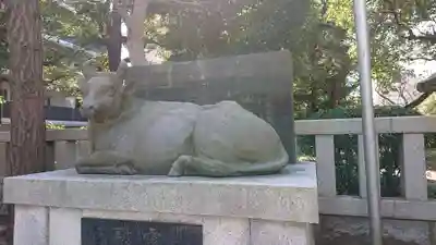 牛嶋神社の狛犬