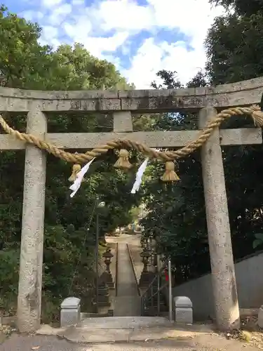 熊野神社の鳥居