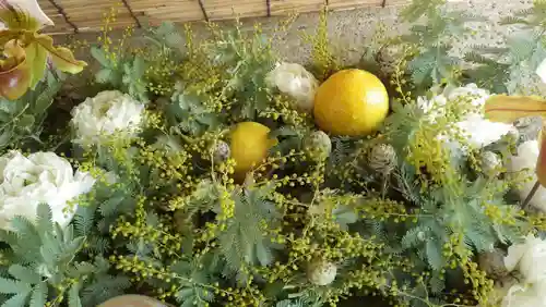 嘉川八幡宮の手水舎