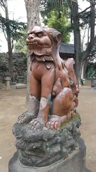 品川神社の狛犬