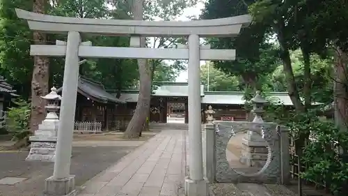 荻窪八幡神社の鳥居