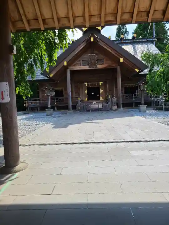 開成山大神宮の本殿・本堂