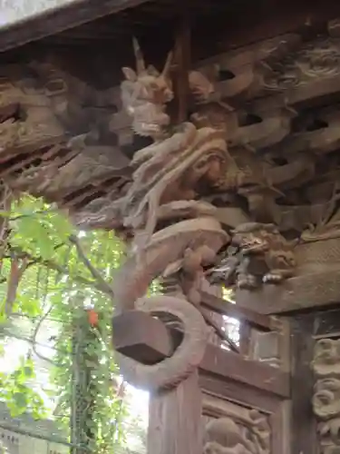 初鹿野諏訪神社の芸術