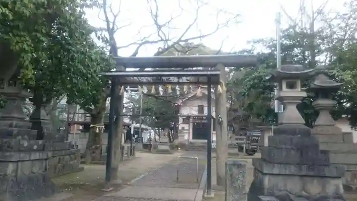神明社(牧野神明社)の鳥居