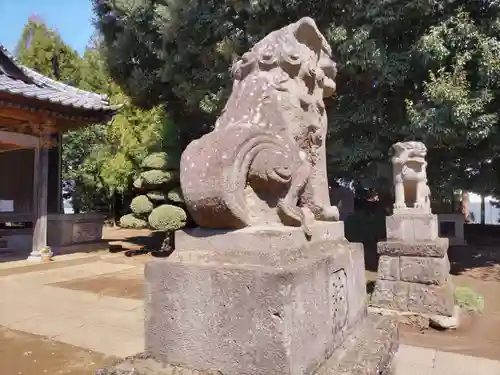 伏木香取神社の狛犬