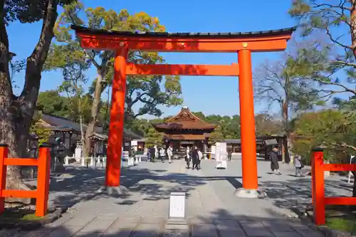 城南宮の鳥居