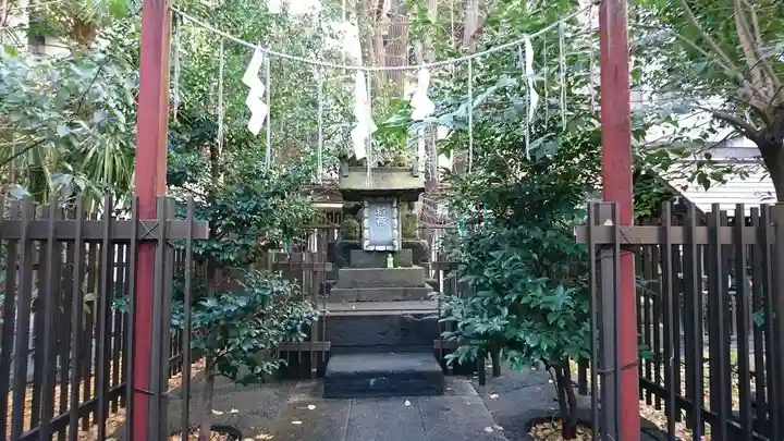 新橋鹽竃神社の末社・摂社