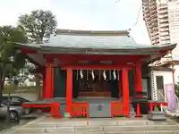 麻布氷川神社の本殿・本堂