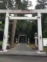 阿射加神社の鳥居