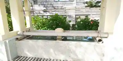 足羽山招魂社の手水舎