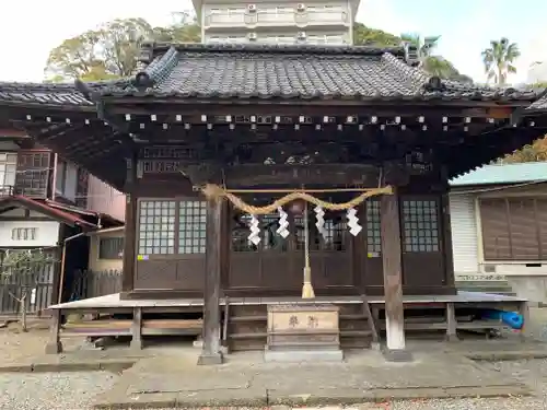 湯前神社の本殿