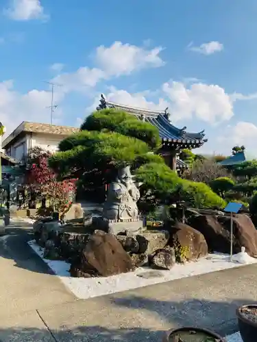 万福寺の像